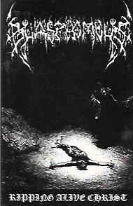 Blasphemous[POLAND] - Ripping Alive Christ Cassette