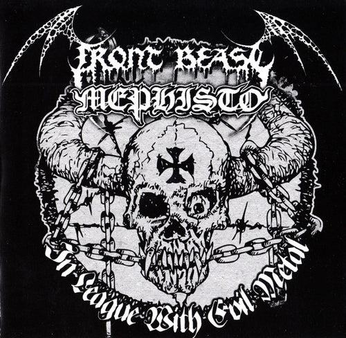 Front Beast / Mephisto - In League with Evil Metal split CD