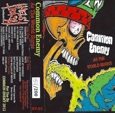 Common Enemy - As The World Burns Cassette