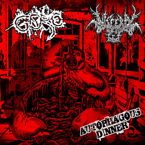 Gore / Visceral 666 - Authophagus Dinner split DIGI CD