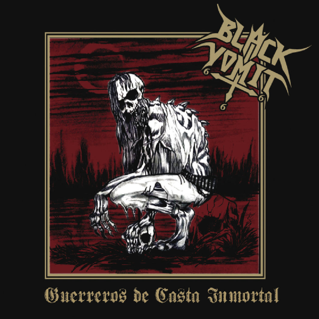 Black Vomit 666 - Guerreros De Casta Inmortal [Tanatofobia Productions Edition] CD