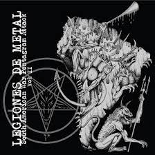 Legioned De Metal - South American War Pentagram Attack CD