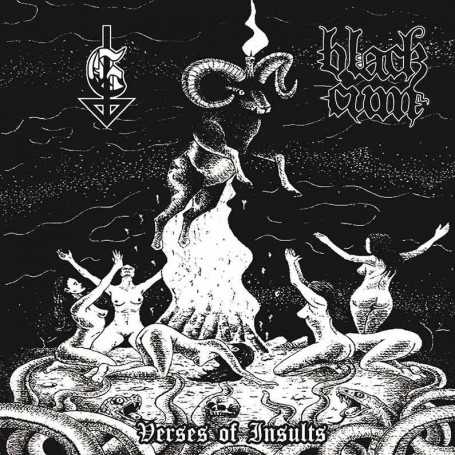 Gasmask / Black Cum - Verses of Insults split CD