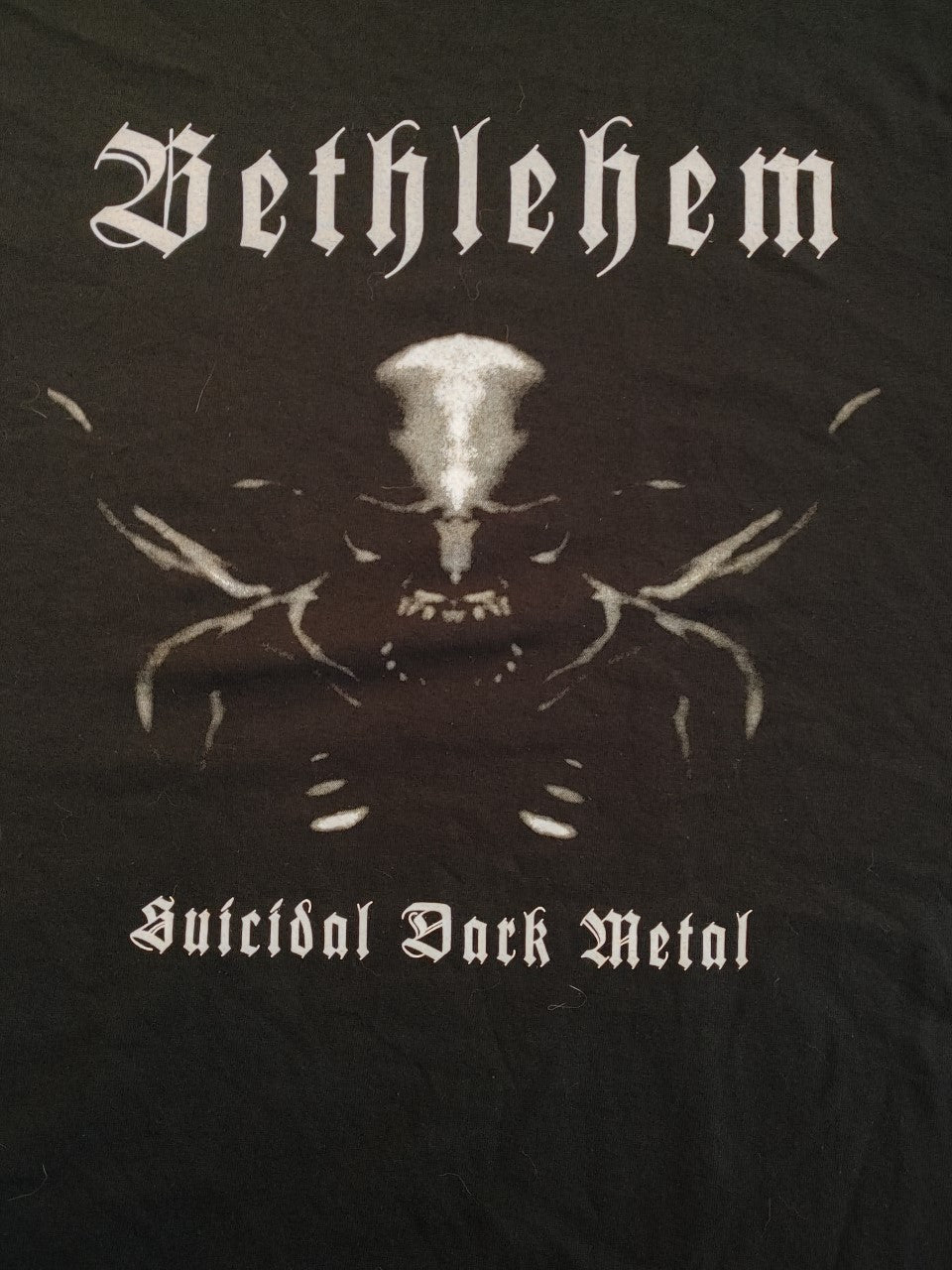 Bethlehem - Suicidal Dark Metal One Sided T-shirt