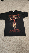 Flesh Made Sin - Who Drives Out The Devil Will Turn Themselves Into Swine One Sided T-shirt