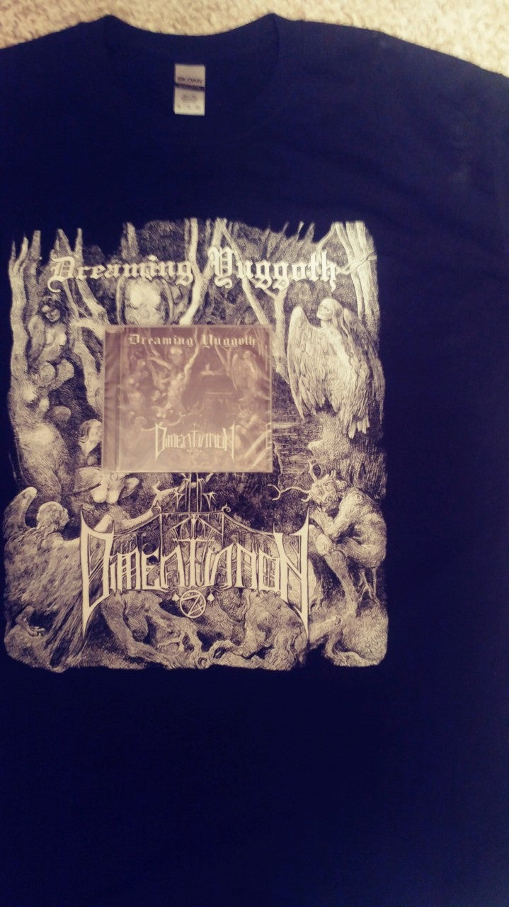 Dimentianon - Dreaming Yuggoth CD/T-shirt PACKAGE!!!